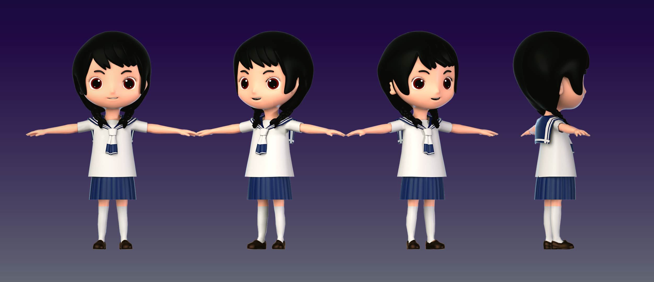 三维模型片头动画视频3d建模卡通形象设计抖音动画