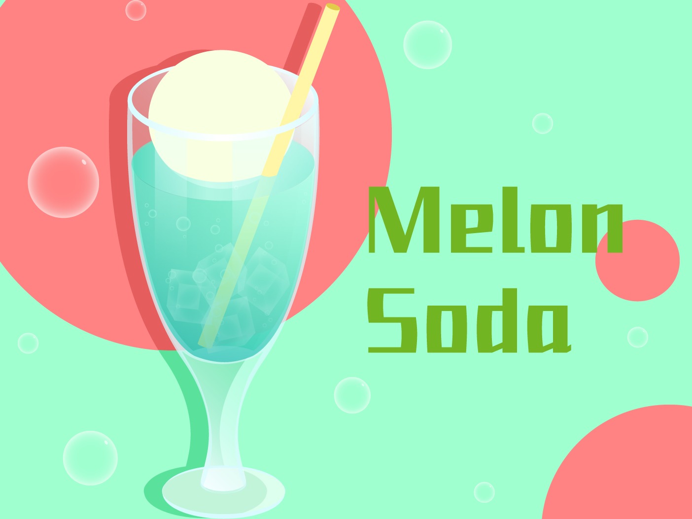 Melon Soda_YiDS站酷ZCOOL