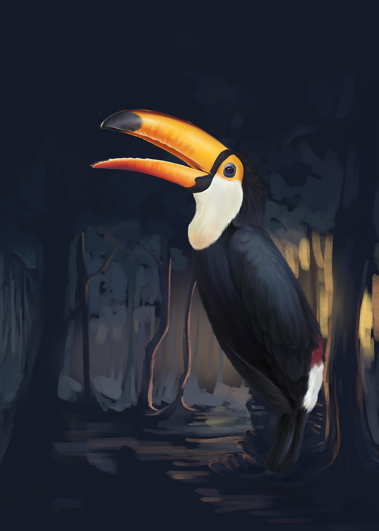 第43夜:《序章》（图ZMjAyNzc4NTk2） - 绘本 - 站酷设计师超J马里奥原创素材 - 站酷ZCOOL