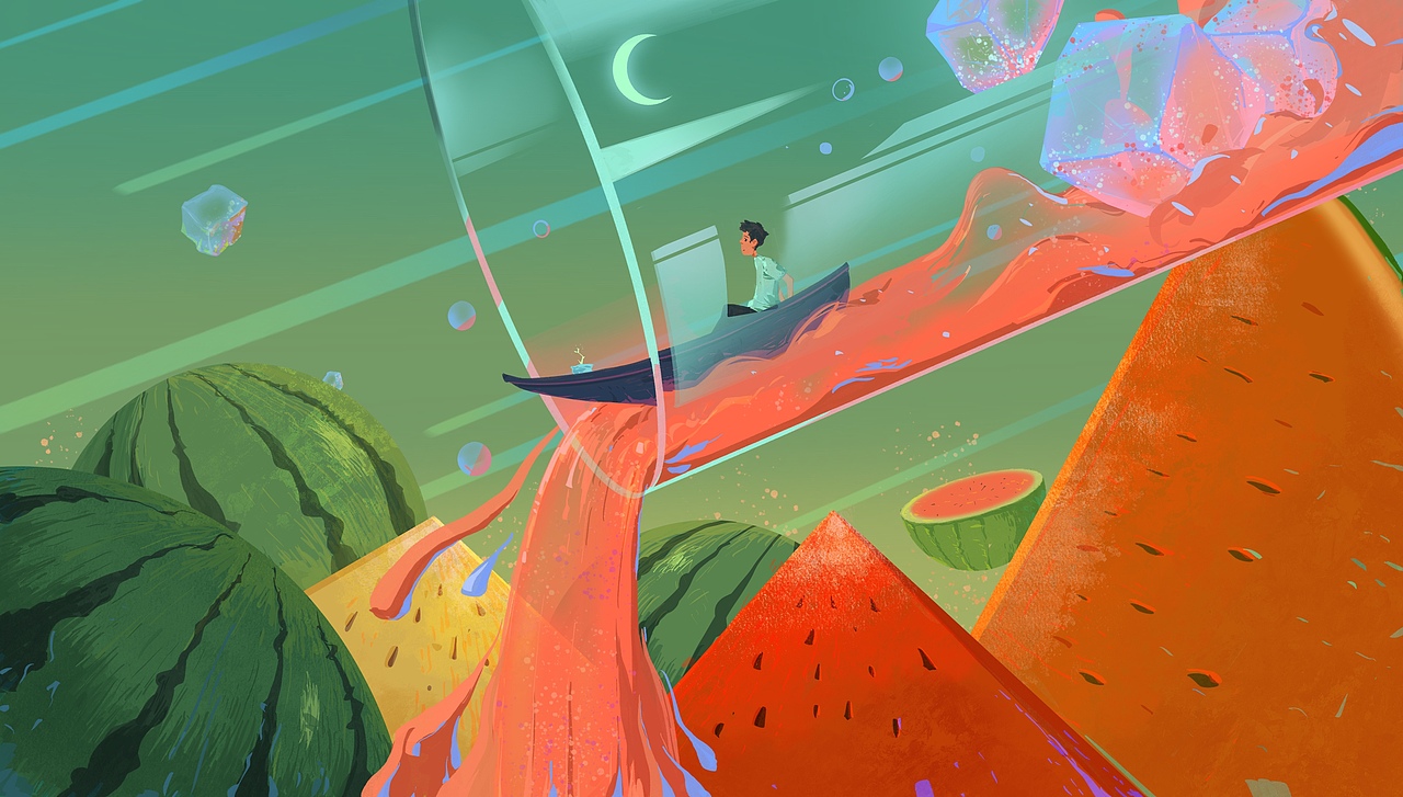 心存孤岛（图ZMjMxNDM5MzIw） - 创作习作 - 站酷设计师闲梨Lwhuoo原创素材 - 站酷ZCOOL