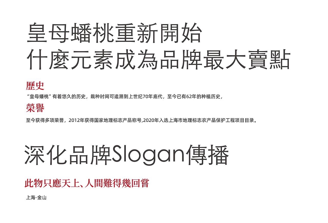 皇母蟠桃品牌重塑 及品牌推广策划
