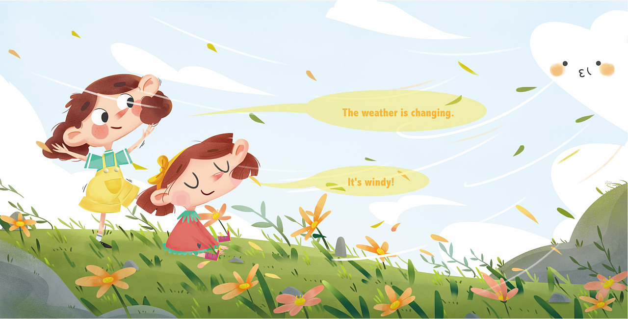 工作上的绘本图三rainraingoaway