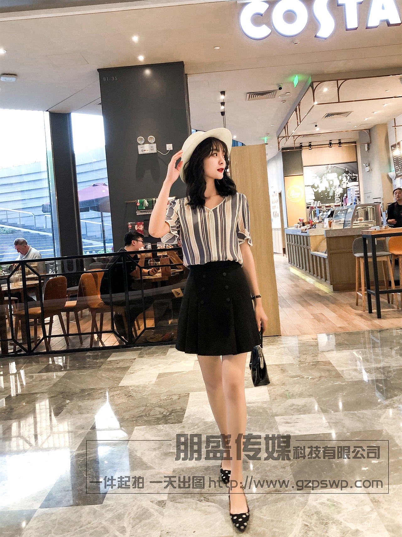 朋盛传媒|摄影模特李倩服装拍摄可爱甜美风小清新