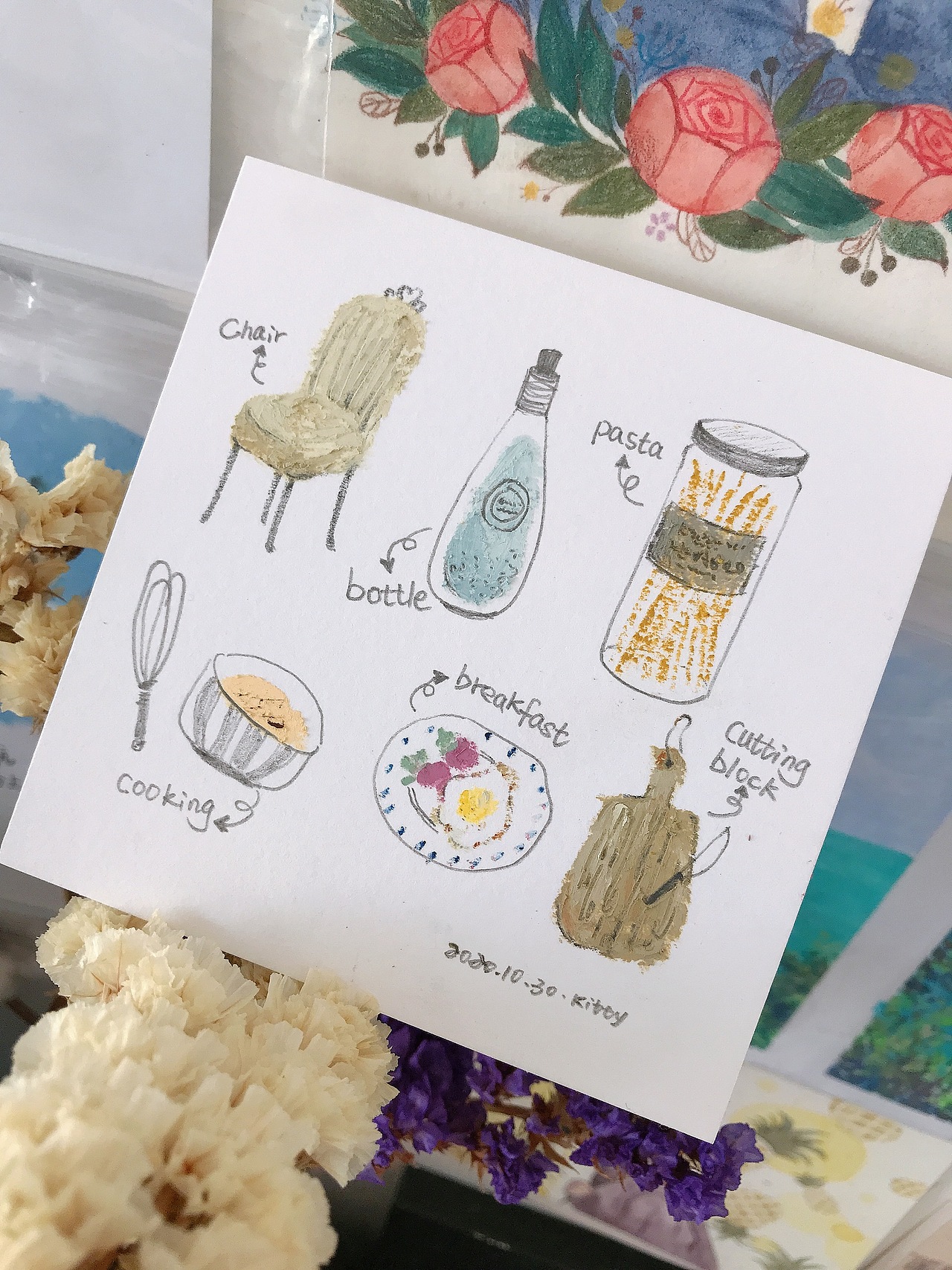 十分钟生活小物速写（图ZMjMwMTIxNjIw） - 创作习作 - 站酷设计师Z35067764原创素材 - 站酷ZCOOL