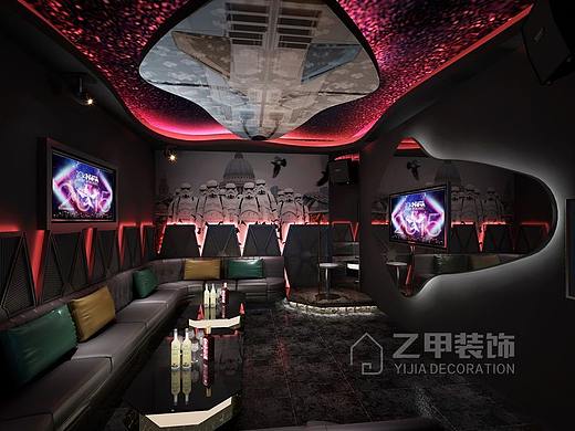 石棉1+1KTV|昆明专业Ktv装修设计公司