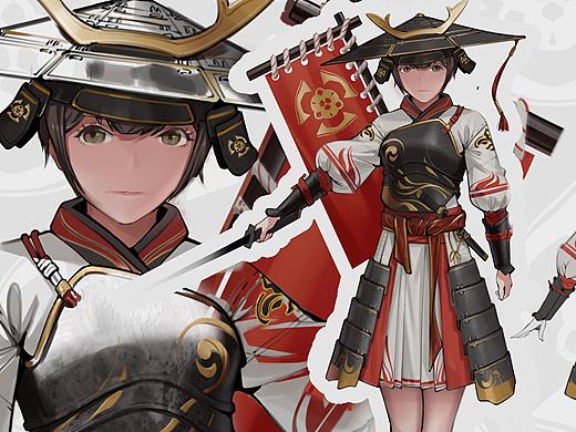 武士（个人主页-ZNTY5NjE5NDA=） - 概念设定 - 站酷设计师露露打雷原创素材 - 站酷ZCOOL