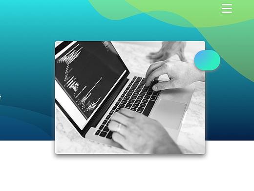 企业主站设计——首页