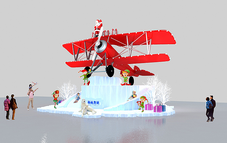 极地圣诞场景（图ZMjUyMTU3MzM2） - 其他三维 - 站酷设计师掌门派原创素材 - 站酷ZCOOL