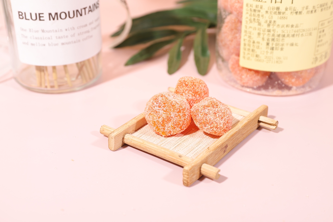 冰糖金桔雪桔蜜饯 摄影