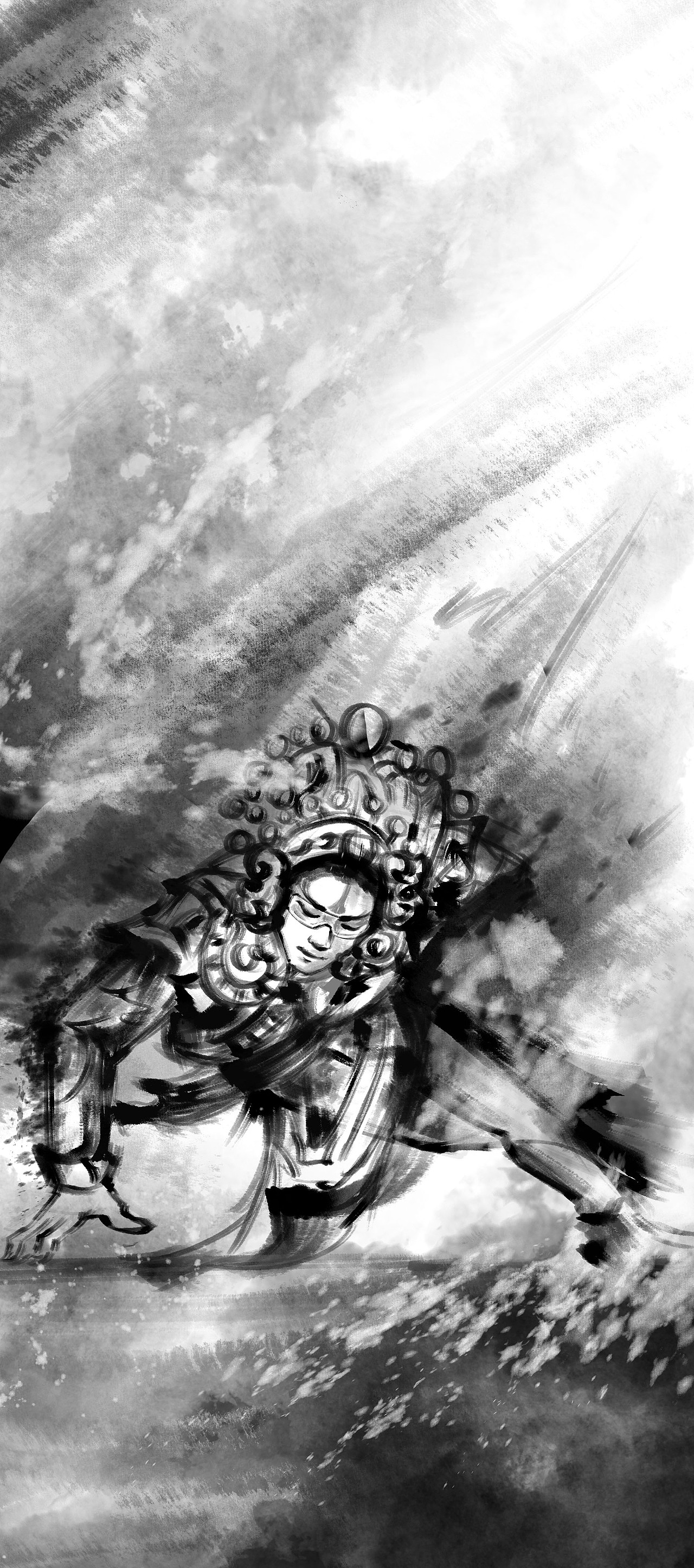 当京剧人物遇见冬奥会