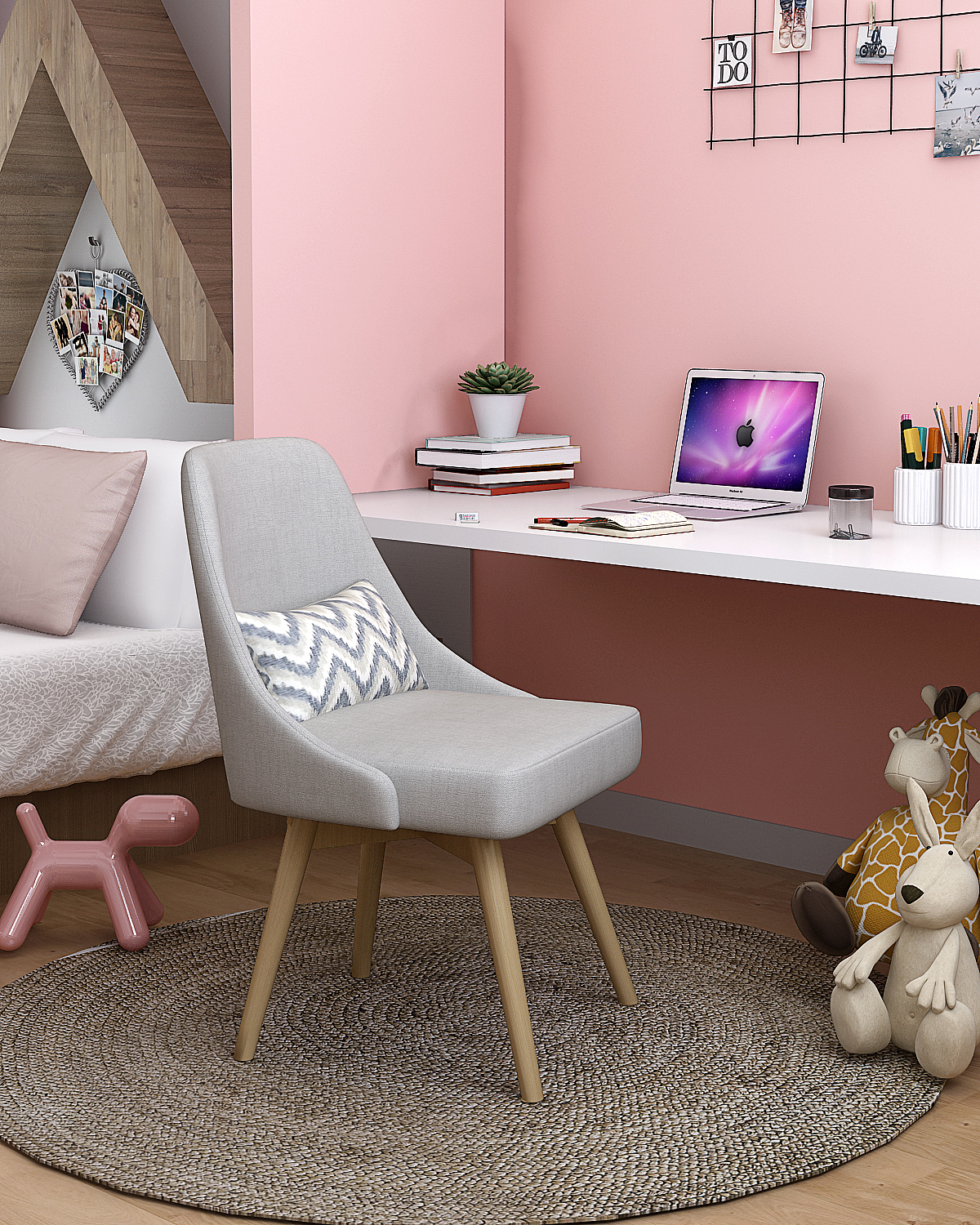 电脑椅三维建模渲染