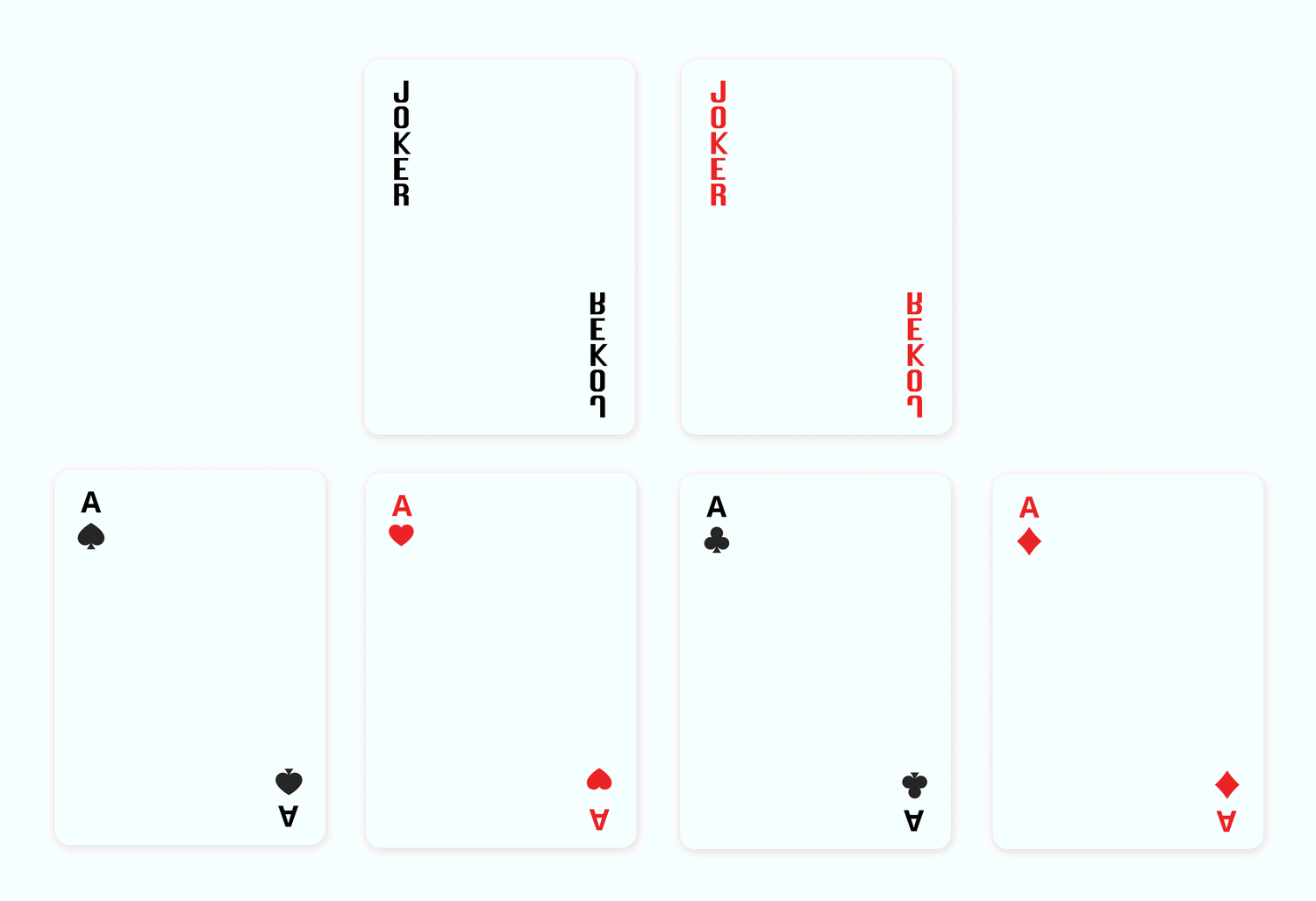 五行扑克牌——等你翻牌