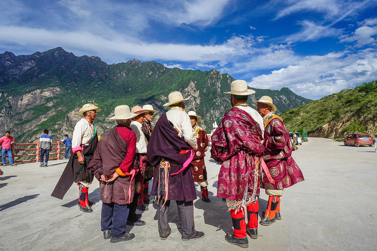 #神仙居所甲居藏寨#【跳锅庄】8