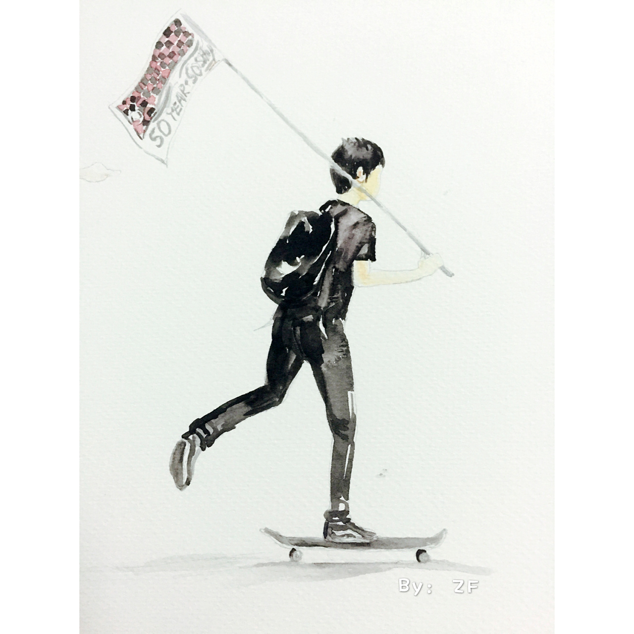 enjoy your own life !滑板小男神