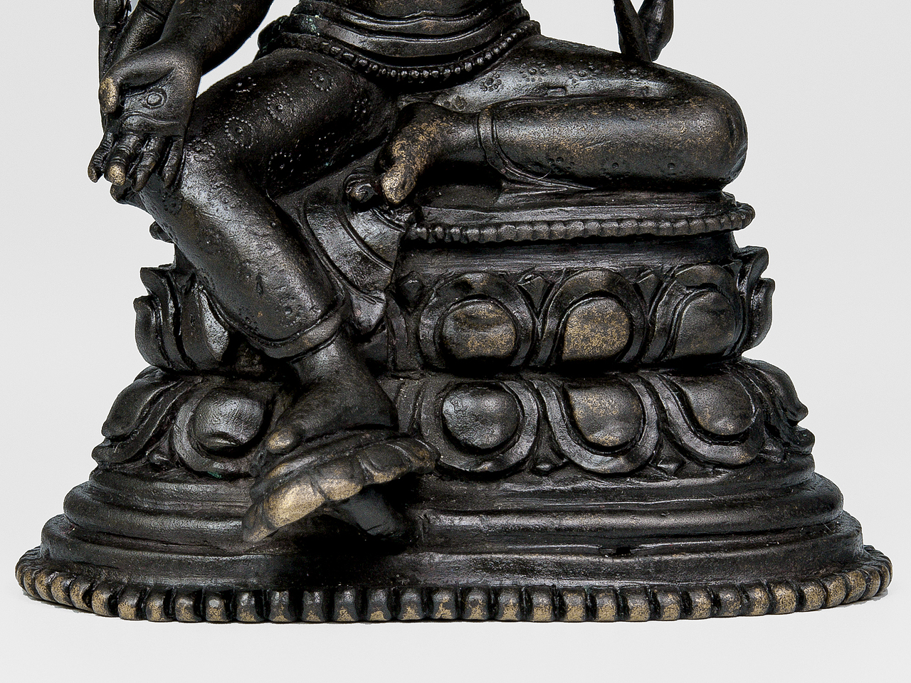 西藏佛像摄影-帕拉时期绿度母