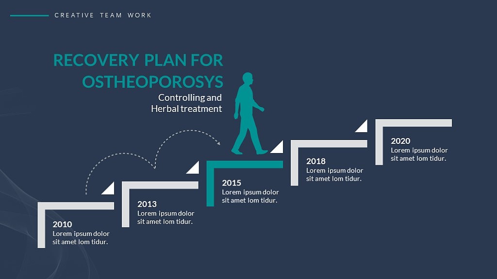 稳重蓝色企业培训总结PPT模板