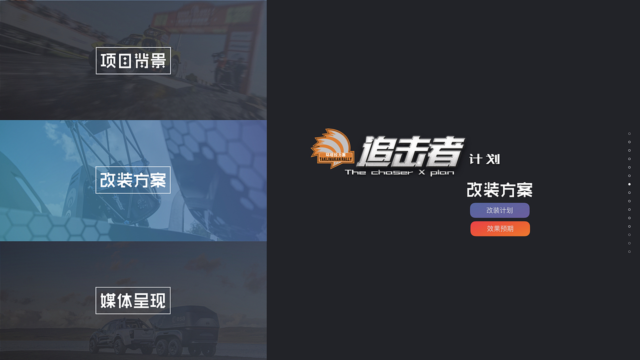 《追击者计划》环塔量产车跨界事件营销方案