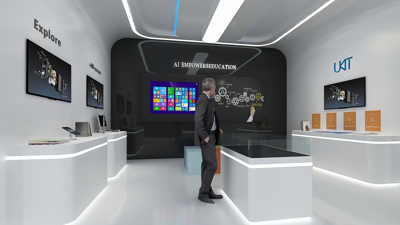 优必选（图ZMTYwMDc4NTY0） - 展陈设计 - 站酷设计师虚幻无名原创素材 - 站酷ZCOOL