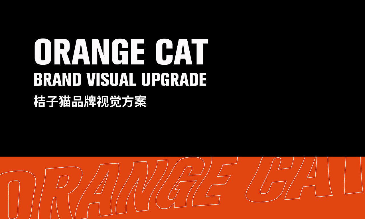 桔子猫/Orange cat 品牌IP形象视觉升级