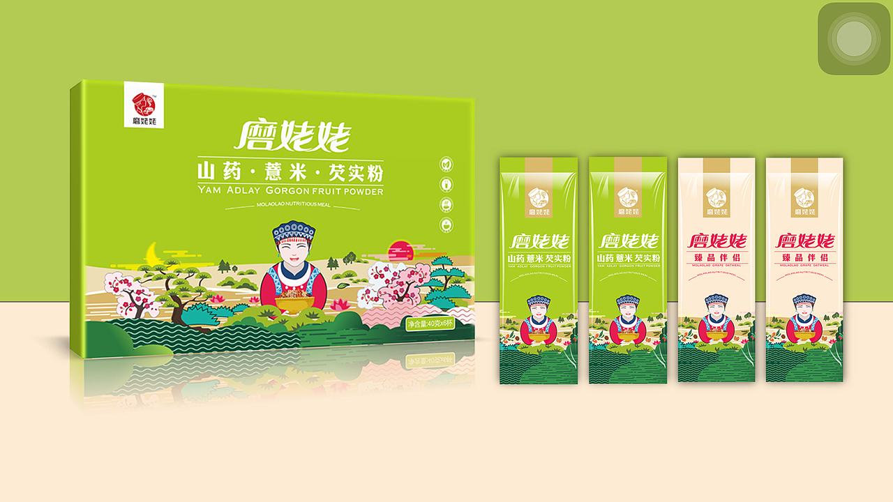 磨姥姥五谷杂粮营养餐（图ZMTEyMzk0MDc2） - 包装 - 站酷设计师周小周z原创素材 - 站酷ZCOOL