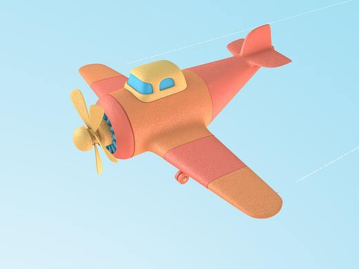 玩具飞机（个人主页-ZNDU5MDgxMzY=） - 其他三维 - 站酷设计师oiaioiaiaio原创素材 - 站酷ZCOOL