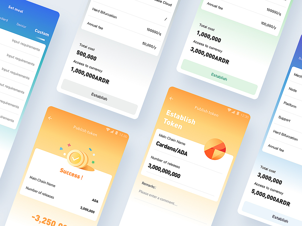 2019项目小结-dribbble 01（图ZMTc1NTg1NDI4） - APP界面 - 站酷设计师Howieart原创素材 - 站酷ZCOOL