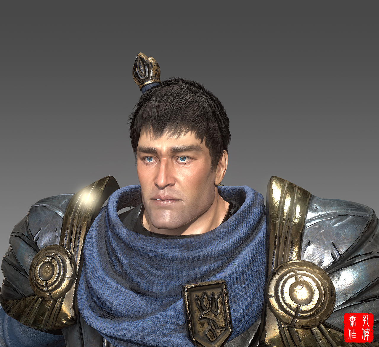 英雄联盟系列模型德玛西亚之力盖伦