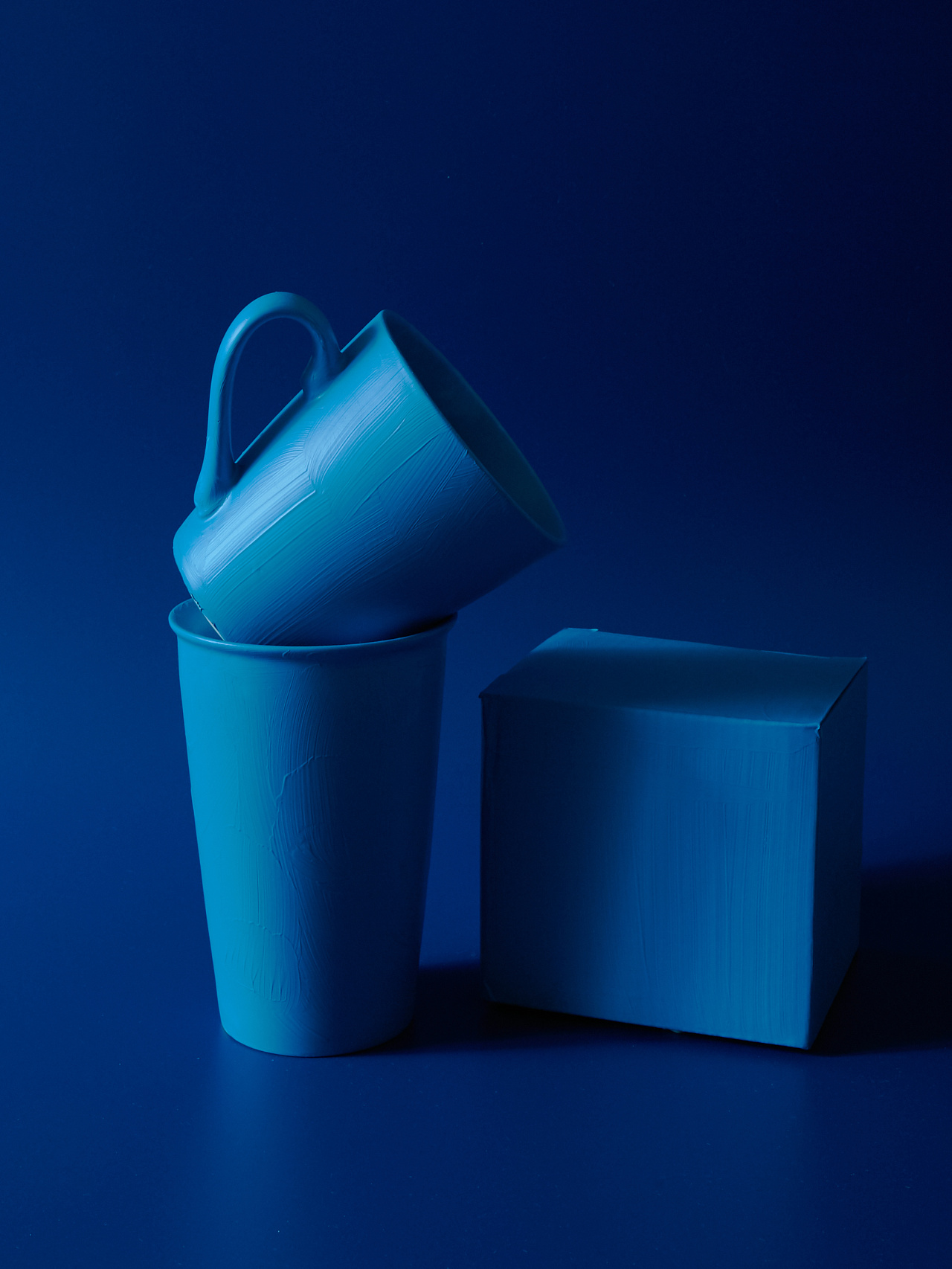 静物拍摄/丙烯颜料/材质/纯色背景拍摄