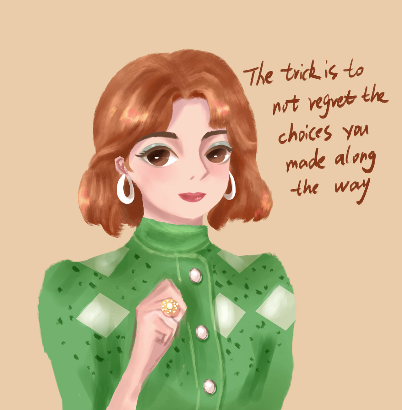 致命女人插画练习