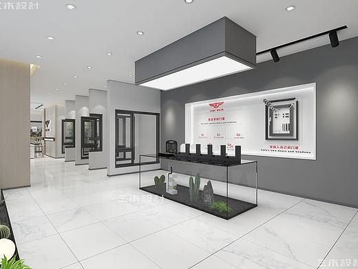 门窗展厅设计（个人主页-ZNTMyMDc1ODA=） - 展陈设计 - 站酷设计师苏州三木设计原创素材 - 站酷ZCOOL