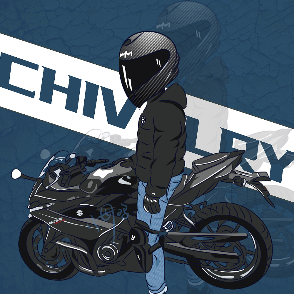 铃木gsx250,个人插画|插画|创作习作|没有翅膀的小母鸡 - 原创作品