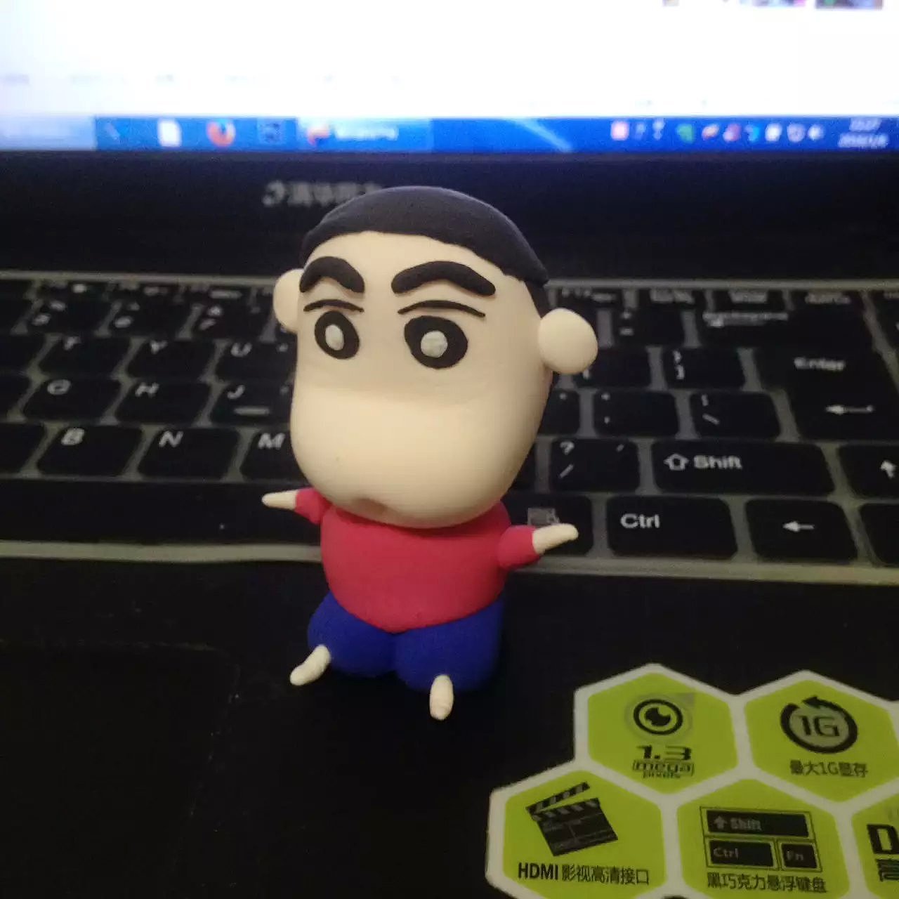 超轻黏土,蜡笔小新,史迪奇,新手上路~