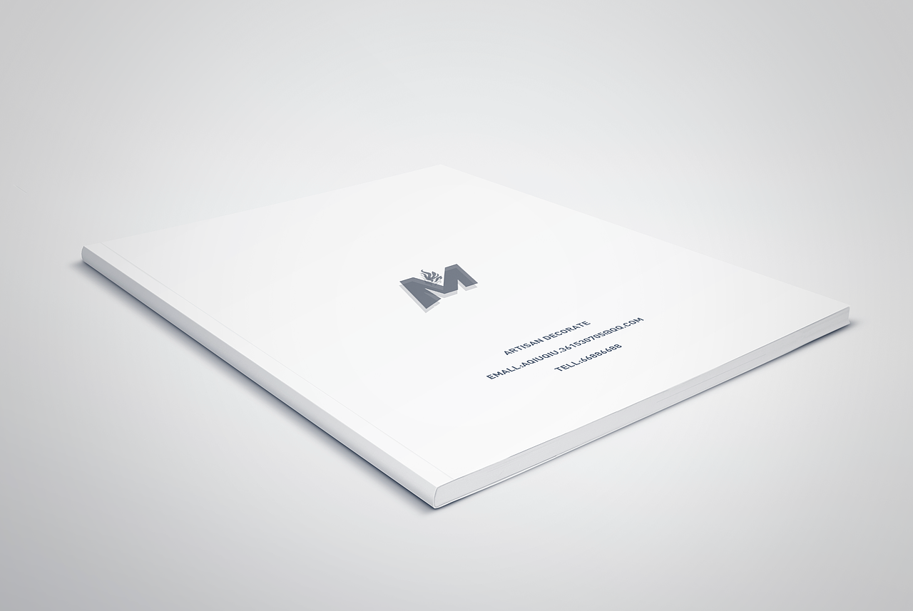 室内设计公司宣传册