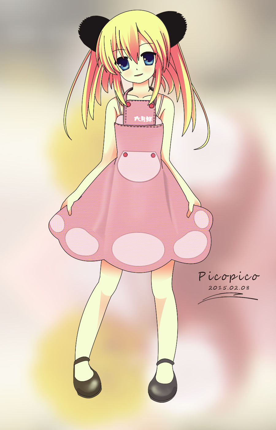 《可爱的熊掌》- 新添加动漫女孩穿着效果图