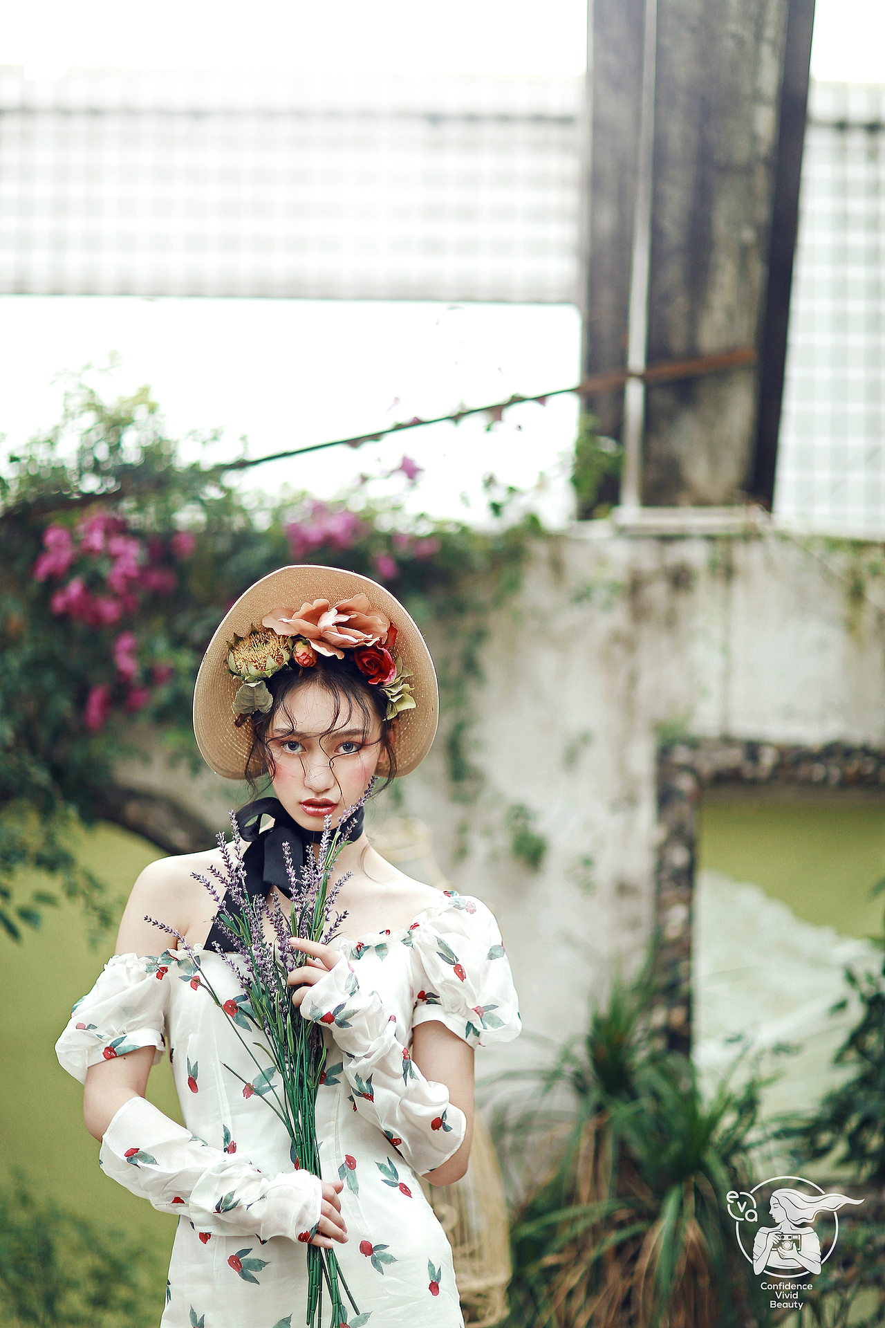 【伊娃摄影写真样片】欧美田园小碎花（图ZODkwMzI0Mjg=） - 人像摄影 - 站酷设计师伊娃摄影原创素材 - 站酷ZCOOL