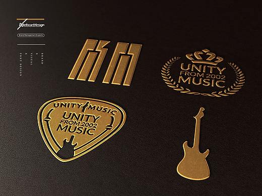天一琴行有限公司UNINTMUSIC品牌VIS识别设计-因心设计