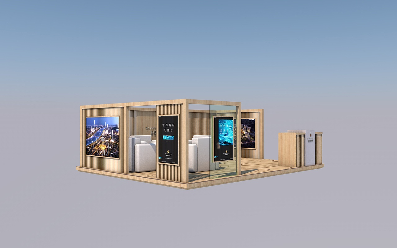 地产展厅设计-中式风格