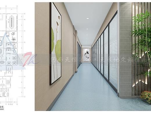 郑州办公楼装修知名办公楼设计公司之一河南天恒装饰