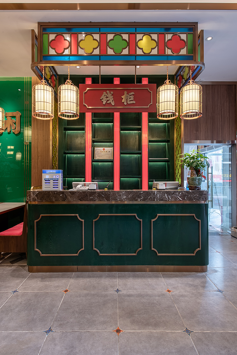 悦得闲-广式茶楼空间设计-中式设计