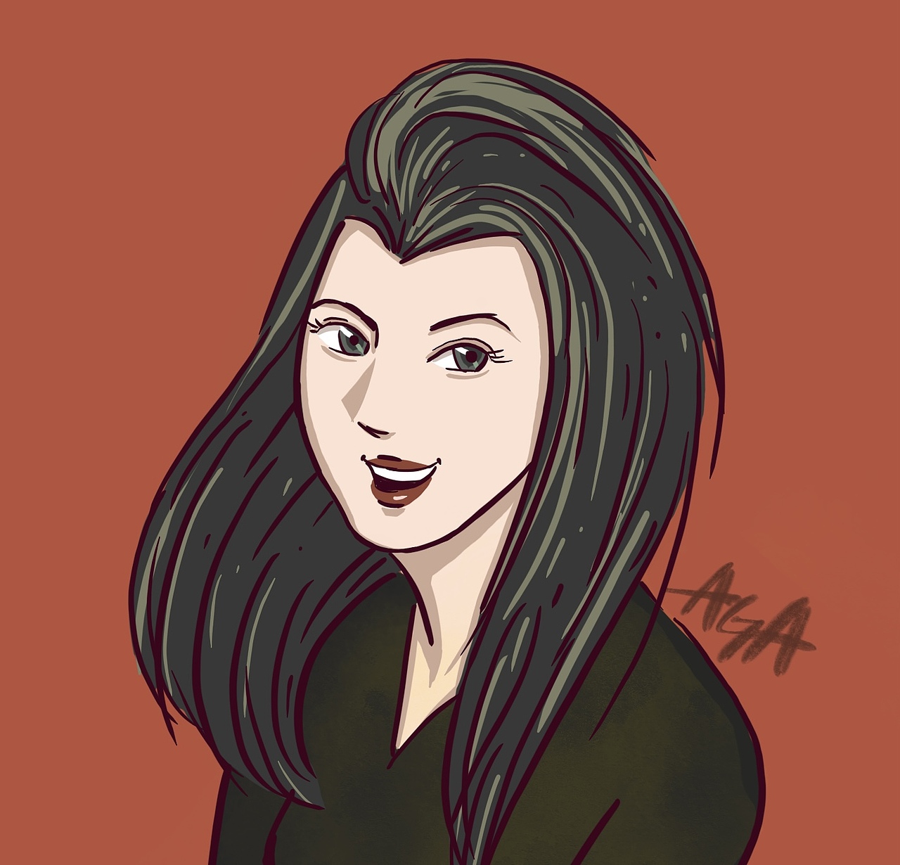 最近的练习,原创头像和临摹的Jo太郎