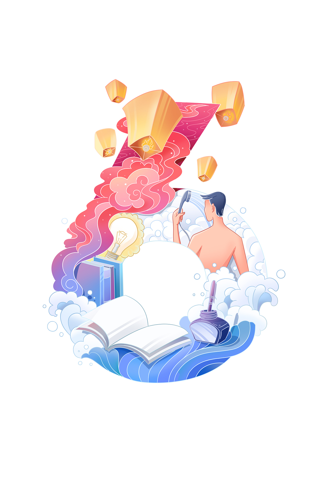 海报（图ZMjIxMDEwNTU2） - 商业插画 - 站酷设计师燕子文原创素材 - 站酷ZCOOL