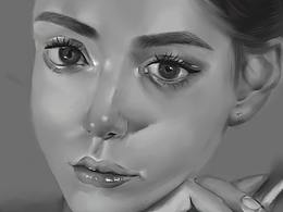 黑白插畫練習(xí)