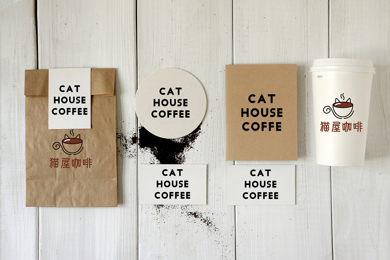 肆只猫咖啡|平面|包装|掌生鼓力文化传播 - 原创作品 - 站酷 (ZCOOL)