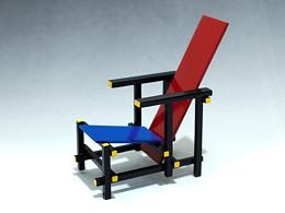 手工——里特维尔德“红蓝椅”