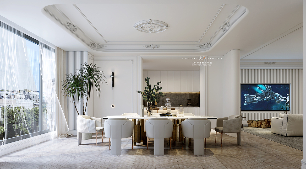 设计：张志国设计工作室/北京一元工作室（图ZMjIzNzM3NDI0） - 家装设计 - 站酷设计师硺艺数字表现原创素材 - 站酷ZCOOL