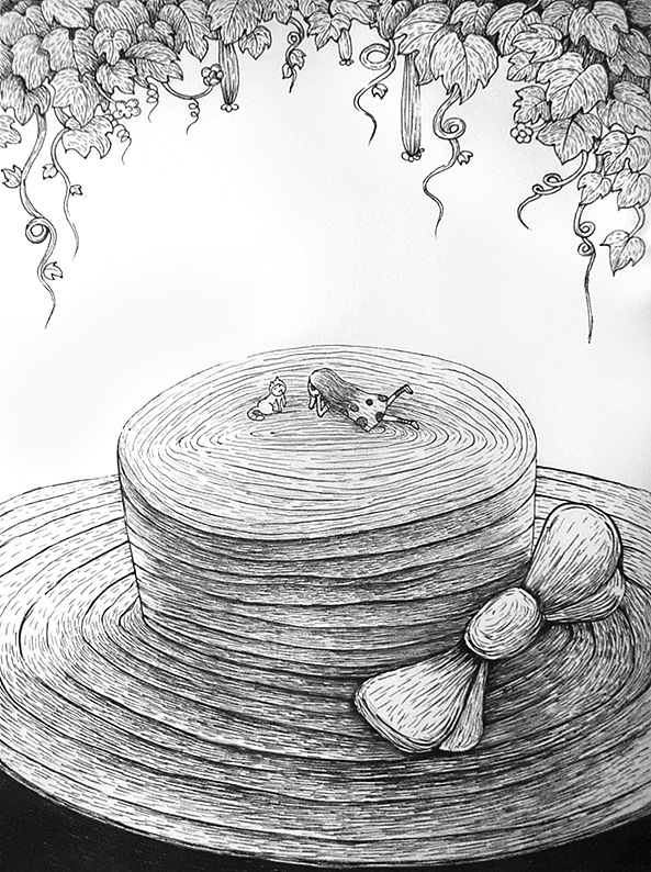 时光里的流年（图ZMjQ5Mjk5NDg=） - 儿童插画 - 站酷设计师大利大利原创素材 - 站酷ZCOOL