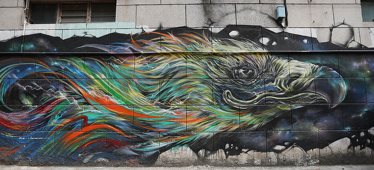 STREET ART IN FOSHAN（图ZMjQ5NTc1NTY=） - 绘画 - 站酷设计师画图男原创素材 - 站酷ZCOOL