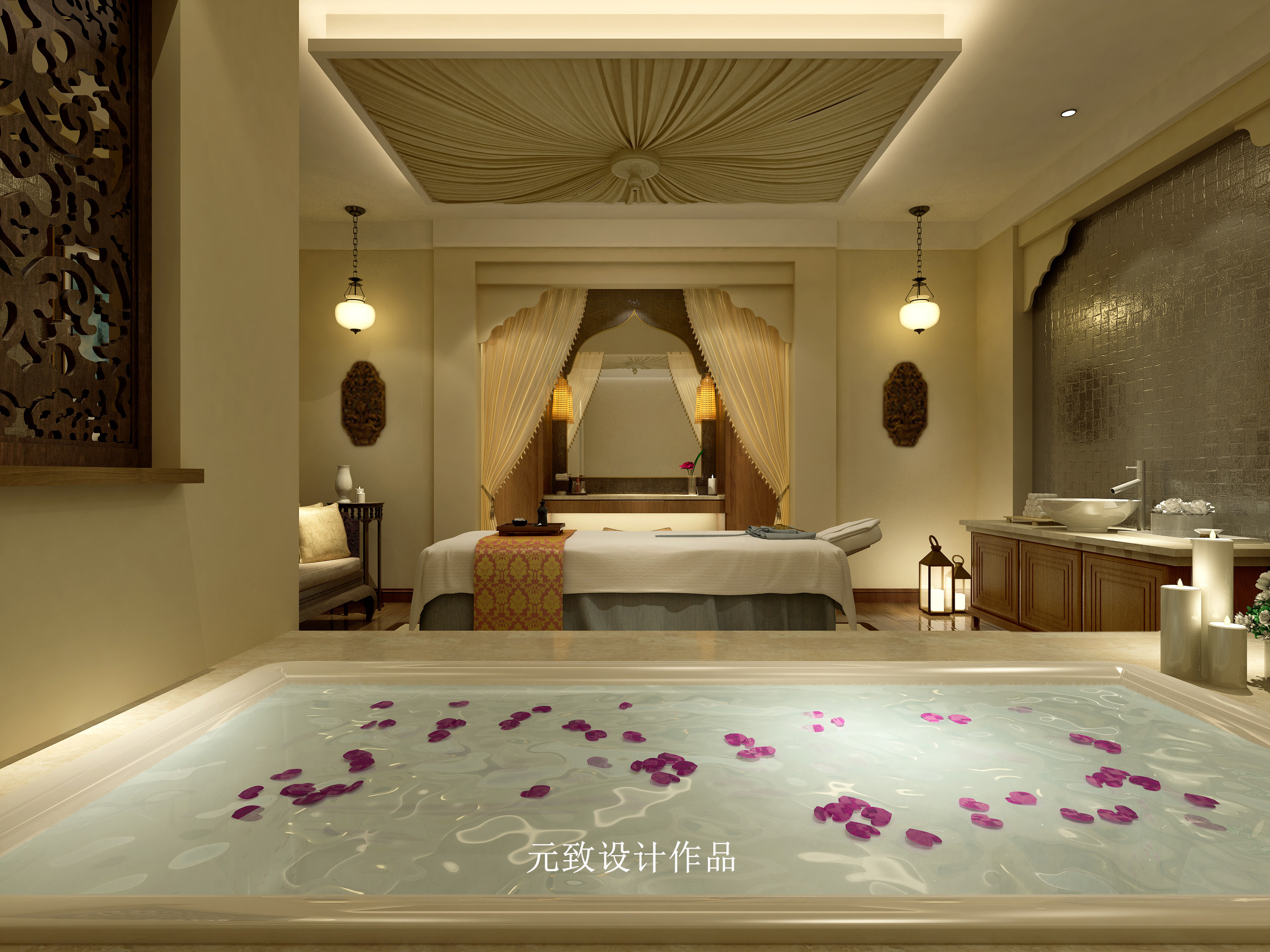 思妍丽美容spa会所装修设计