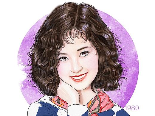 时装画：致敬时代 改革开放40年时尚演变 80年代时尚二