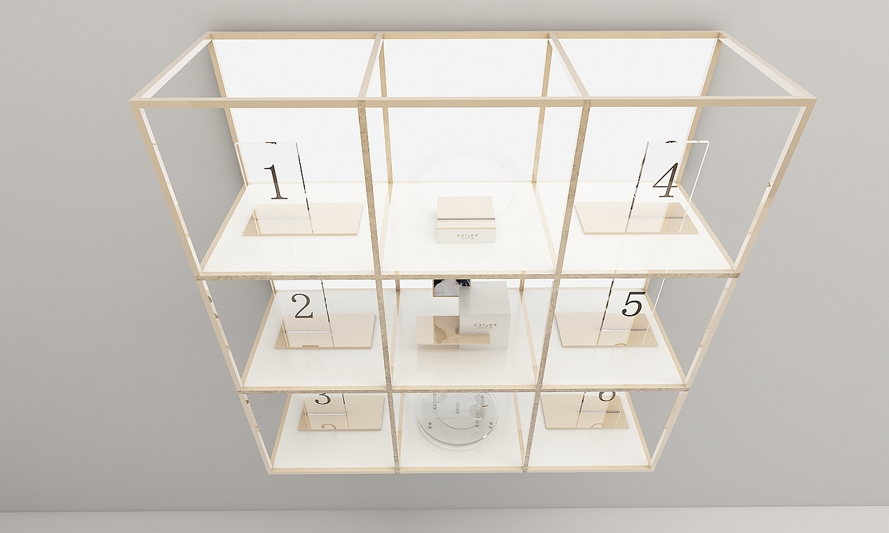 欧诗漫陈列软装概念设计